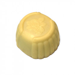 Chocolat belge Van De Casteele Rose au chocolat blanc sans sucre